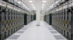 A data hall full of GPUs at the Meta Research Supercluster, an AI-focused data center.