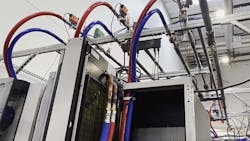 An example of the rear-door heat exchangers that will support the Air-Assisted Liquid Cooling (AALC) racks in Meta data centers. An example of the rear-door heat exchangers that will support the Air-Assisted Liquid Cooling (AALC) racks in Meta data centers.