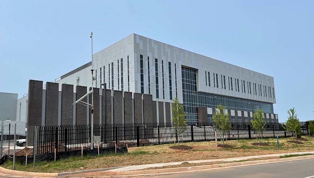 The ScaleLogix ASH1 data center in Ashburn, Virginia.