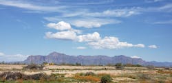 Landscape shot of Mesa, Arizona in the greater Phoenix data center market. Photo: Rich Miller