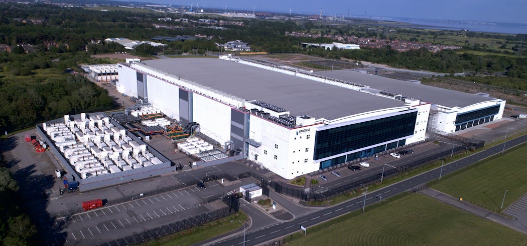 Vantage Data Centers campus in Cardiff, Wales.