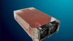 The Forced Convection Heat Sink (FCHS) package. The Forced Convection Heat Sink (FCHS) package.