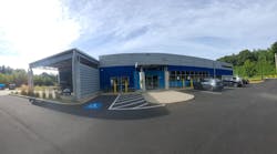 A panoramic view of the Iron Mountain BOS-1 Data Center.