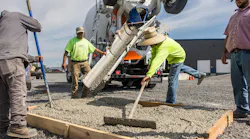 Concrete mixes being piloted at Microsoft's Quincy, WA hyperscale campus include one with biogenic limestone, one with fly ash and slag that's activated with alkaline soda ash, and a third with both the alkali-activated cement and biogenic limestone.
