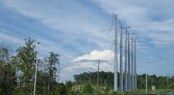 Power lines in Prince William County. Power lines in Prince William County.