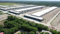 Aerial view of Compass Datacenters&apos; campus in Red Oak, Texas. Photo: Compass Datacenters