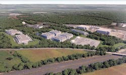 An illustration of the planned TA Realty data center campus in Leesburg in Northern Virginia&apos;s Loudoun County. (Photo: TA Realty)