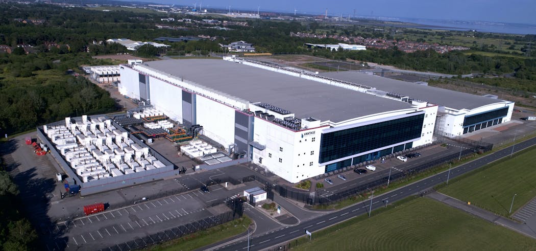 In a notable announcement earlier this year, Vantage Data Centers said it would continue rollout of HVO [Hydrotreated Vegetable Oil] biofuel for use in data center diesel generators in several of its largest markets, including its Cardiff, Wales campus, pictured here, in working toward its commitment to reach net zero carbon emissions by 2030.