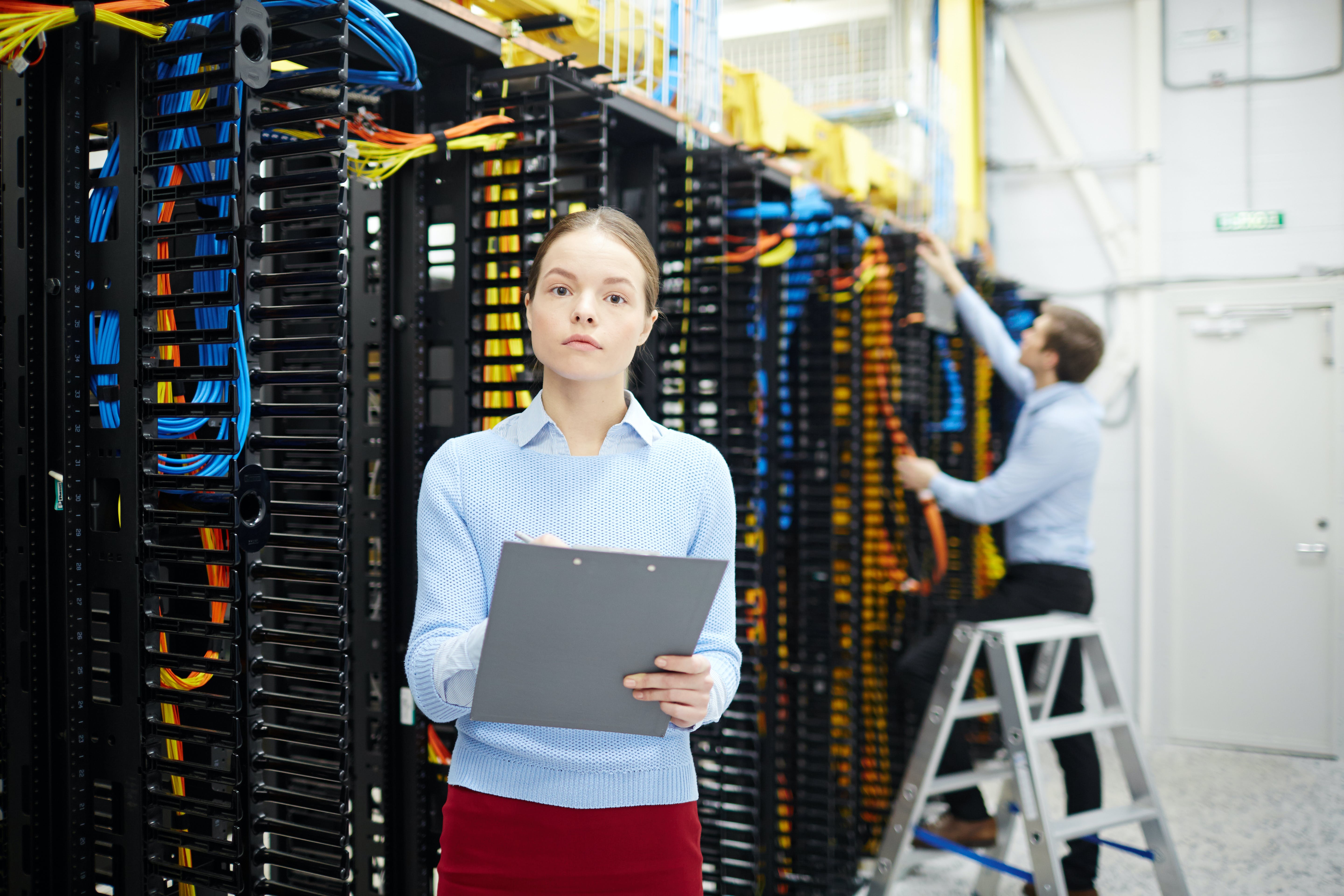 Data Center Staff - Dreamstime
