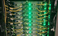 High-density servers inside the Texas Advanced Computing Facility in Austin, TX. High-density servers inside the Texas Advanced Computing Facility in Austin, TX.