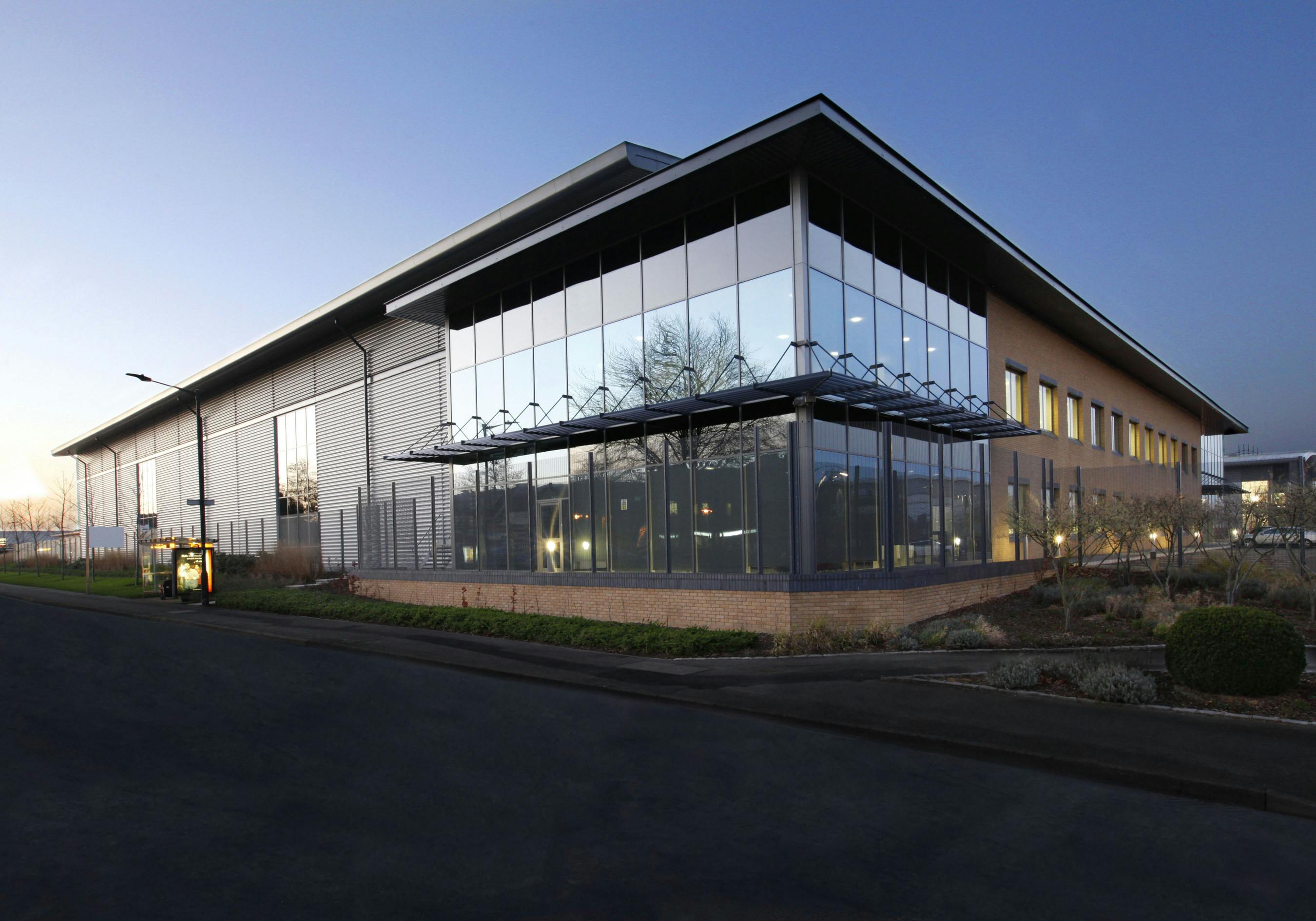 The Equinix LD13 London data center, one of the company's early xScale facilities.