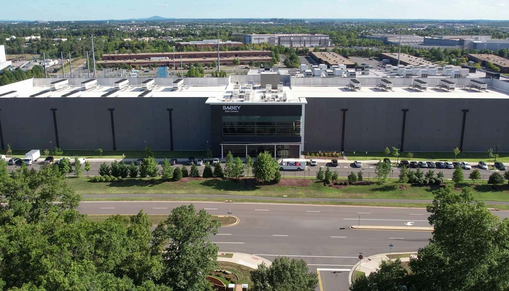 Aerial photo of SDC Ashburn.