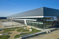 Pictured: A Prologis 'circular warehouse' facility. Pictured: A Prologis 'circular warehouse' facility.