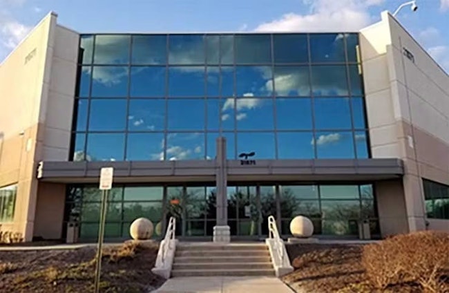 The Evoque Data Center Solutions data center in Ashburn, Virginia, as purchased from AT&T in 2018.