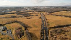 Aerial view of a portion of the Culpeper Tech Zone (CTZ). Aerial view of a portion of the Culpeper Tech Zone (CTZ).
