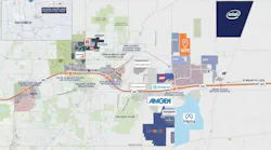 New Albany, Ohio Data Center Development Map