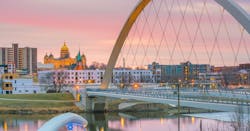 Des Moines, Iowa cityscape Des Moines, Iowa cityscape