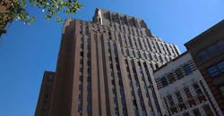 The iconic carrier hotel and telecommunications interconnection hub at 60 Hudson Street in Manhattan. The iconic carrier hotel and telecommunications interconnection hub at 60 Hudson Street in Manhattan.