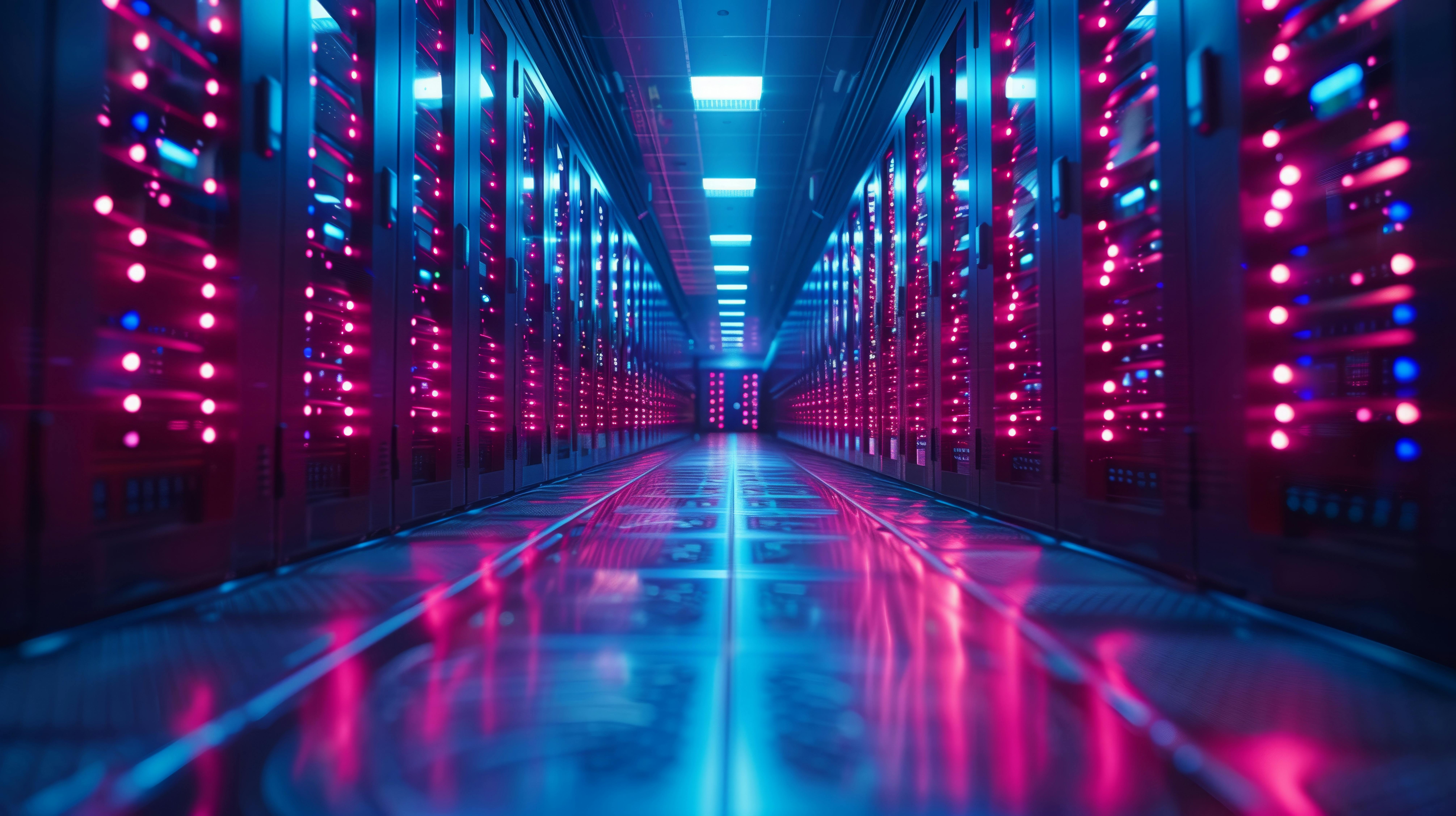AI Generated Data Center Rendering