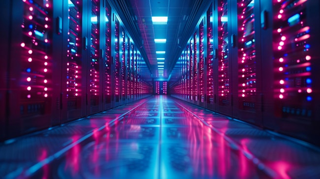 AI Generated Data Center Rendering