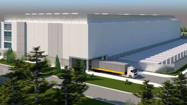 Rendering of 3-story data center as planned by affiliate of developer Penzance in Fairfax County, VA.