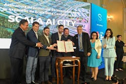 Representatives of the Rio Grande do Sul Executive Branch and Scala Data Centers recently signed a letter of intent for Scala AI City. Representatives of the Rio Grande do Sul Executive Branch and Scala Data Centers recently signed a letter of intent for Scala AI City.