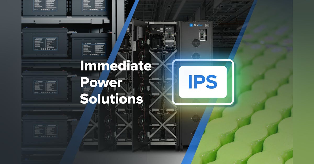 The Emergence of Immediate Power Solutions (IPS) for Data Centers ...