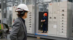 Vertiv CEO Giordano Albertazzi at the new facility
