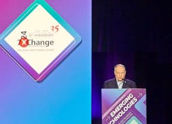 7x24 Exchange International Chairman and CEO Robert J. Cassiliano delivers opening remarks for the professional association's record-breaking 2024 Fall Conference in Phoenix, Arizona. 7x24 Exchange International Chairman and CEO Robert J. Cassiliano delivers opening remarks for the professional association's record-breaking 2024 Fall Conference in Phoenix, Arizona.