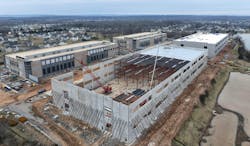 Construction of Amazon Mid-Atlantic Region data center in Northern Virginia, Loudoun County, USA 2024 Construction of Amazon Mid-Atlantic Region data center in Northern Virginia, Loudoun County, USA 2024