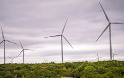 Oklahoma's Rockhaven Wind Farm. Oklahoma's Rockhaven Wind Farm.