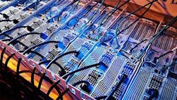 Servers immersed in a liquid cooling solution from GRC (Green Revolution Cooling). Servers immersed in a liquid cooling solution from GRC (Green Revolution Cooling).