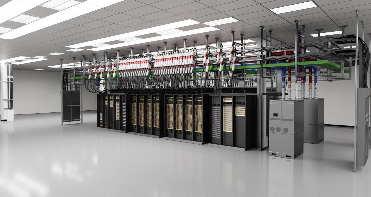 Nvidia's new Omniverse Blueprint advances AI factory design and simulation. The blueprint, connected to Cadence, ETAP, Schneider Electric and Vertiv solutions, lets engineers design, test and optimize a new generation of intelligence-manufacturing data centers using digital twins.