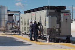 Trane® Air-Cooled Magnetic Bearing Chiller (TCAA) (Source: Trane) Trane® Air-Cooled Magnetic Bearing Chiller (TCAA) (Source: Trane)