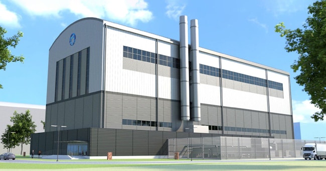 An artist rendering of Kairos Power’s Hermes Low-Power Demonstration Reactor, now under construction in Oak Ridge, Tenn. Google is backing both Kairos and Elementl Power as part of its strategy to secure advanced nuclear energy for its growing fleet of AI-driven data centers.