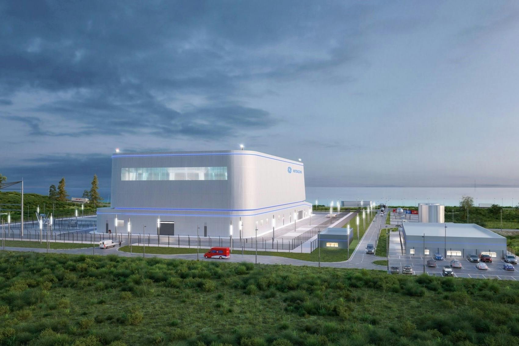 Rendering of BWRX-300 deployment