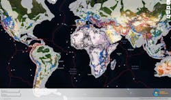 Screenshot of GeoMap Beta showing volcanic centers, sedimentary basins, active faults, and hot springs (source: GeoMap / Project InnerSpace) Screenshot of GeoMap Beta showing volcanic centers, sedimentary basins, active faults, and hot springs (source: GeoMap / Project InnerSpace)