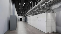 LiquidStack’s GigaModular Coolant Distribution Unit (CDU) is a scalable, modular platform designed for high-density, direct-to-chip liquid cooling. Its skidded, pay-as-you-grow design enables future-proof scaling of cooling capacity to meet evolving AI workloads. LiquidStack’s GigaModular Coolant Distribution Unit (CDU) is a scalable, modular platform designed for high-density, direct-to-chip liquid cooling. Its skidded, pay-as-you-grow design enables future-proof scaling of cooling capacity to meet evolving AI workloads.