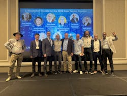 DCF Trends '25 'Moonshot' Panelists and Judges - (L to R) Ralph Benko, Honghai Song, Matt Morris, Bill Kleyman (judge), Ryan Mallory, Phillip Koblence (judge), Nabeel Mahmood (judge), Ed Nichols, Greg Tarver DCF Trends '25 'Moonshot' Panelists and Judges - (L to R) Ralph Benko, Honghai Song, Matt Morris, Bill Kleyman (judge), Ryan Mallory, Phillip Koblence (judge), Nabeel Mahmood (judge), Ed Nichols, Greg Tarver