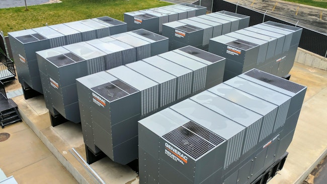Generac's 2.75 MW industrial diesel generators for data centers.