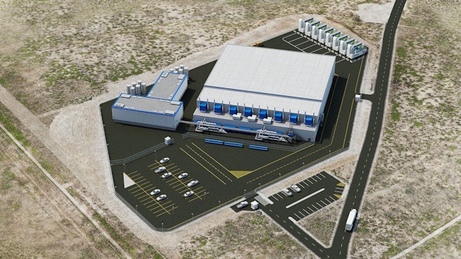 OCI data center rendering from VoltaGrid