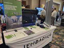 The Jenbacher booth at this month's 7x24 Exchange 2025 Fall Conference (Oct. 19-22) in San Antonio, Texas. The Jenbacher booth at this month's 7x24 Exchange 2025 Fall Conference (Oct. 19-22) in San Antonio, Texas.