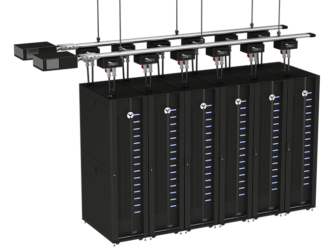 Integrated, modular data center solutions from Vertiv unveiled at the 2025 OCP Global Summit address power and density challenges for AI environments.