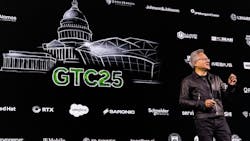 NVIDIA CEO Jensen Huang presenting his keynote address at the October 2025 NVIDIA GTC AI conference in Washington, D.C. NVIDIA CEO Jensen Huang presenting his keynote address at the October 2025 NVIDIA GTC AI conference in Washington, D.C.