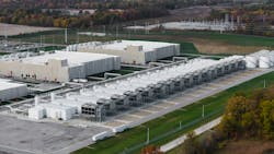 Meta data center in New Albany, Ohio near Columbus. Meta data center in New Albany, Ohio near Columbus.