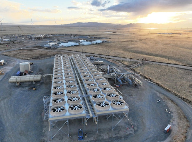 Fervo Energy power plant construction.