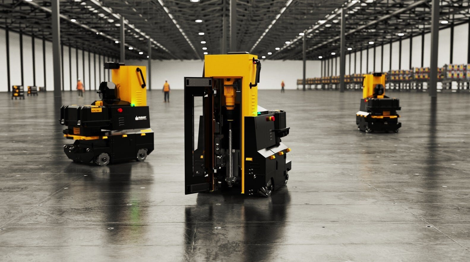 DEWALT&rsquo;s fleet-capable downward-drilling robot targets one of the most schedule-critical tasks in data center construction.