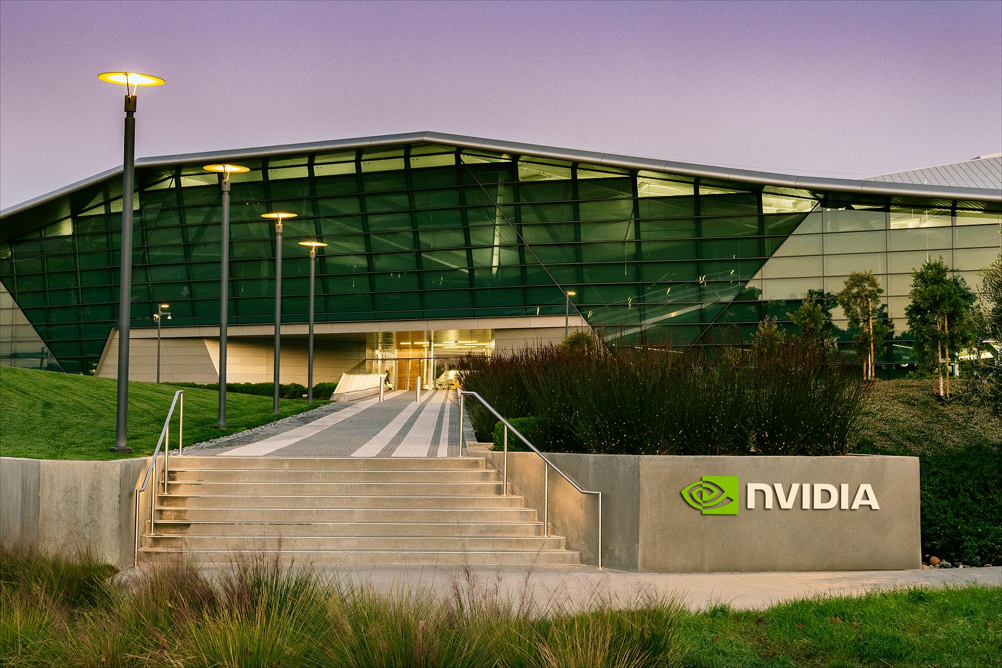 NVIDIA's Endeavor building in Santa Clara, Calif.