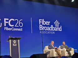 Jeff Heynen, VP at Dell'Oro Group, and Ryan Harring, Director of Sales - Partnerships & Alliances at IonQ, speak in a fireside chat on May 18 at Fiber Connect 2026 in Orlando. Jeff Heynen, VP at Dell'Oro Group, and Ryan Harring, Director of Sales - Partnerships & Alliances at IonQ, speak in a fireside chat on May 18 at Fiber Connect 2026 in Orlando.