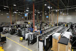 Motivair CDU factory floor in Buffalo, NY. Motivair CDU factory floor in Buffalo, NY.